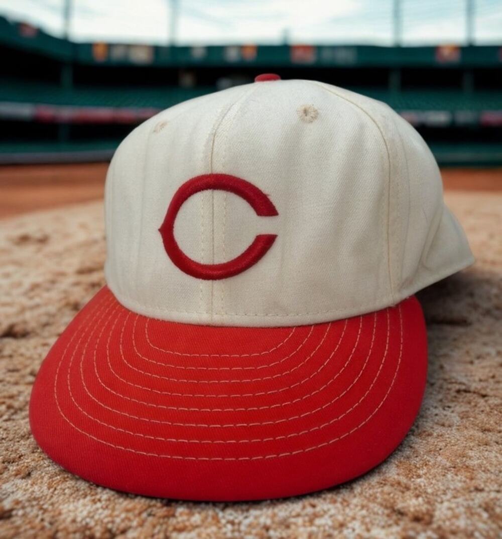 Cincinnati Reds Hat 7 3/8 American Needle MLB Wool Cap Made USA Vintage